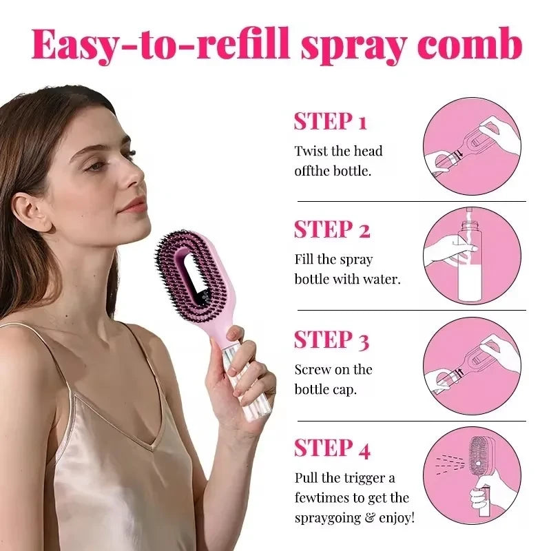 Compact Multi-Functional Spray Comb
